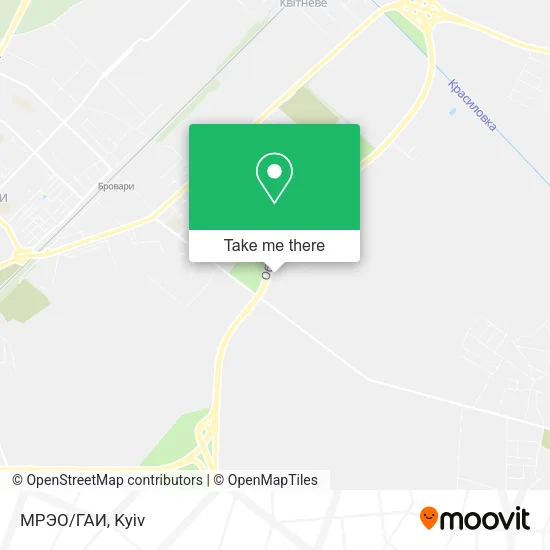 Карта МРЭО/ГАИ
