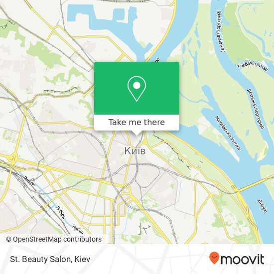 St. Beauty Salon map