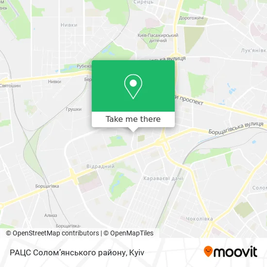 РАЦС Солом’янського району map