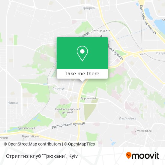 Стриптиз клуб "Трюкани" map