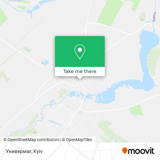 Карта Универмаг