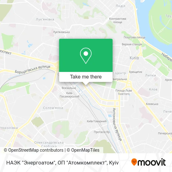 Карта НАЭК "Энергоатом", ОП "Атомкомплект"
