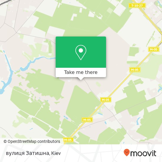 вулиця Затишна map