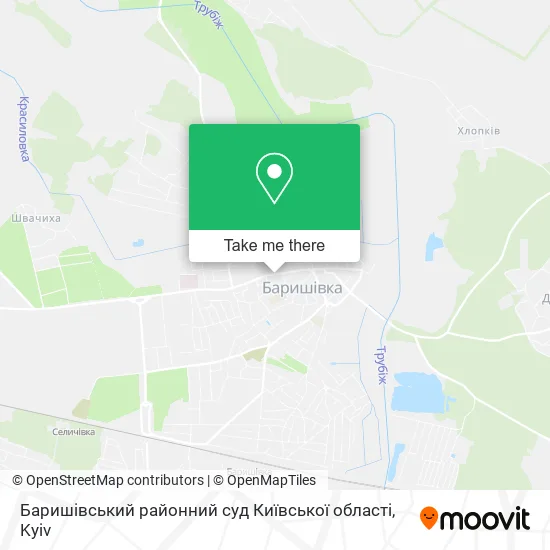 Баришівський районний суд Київської області map