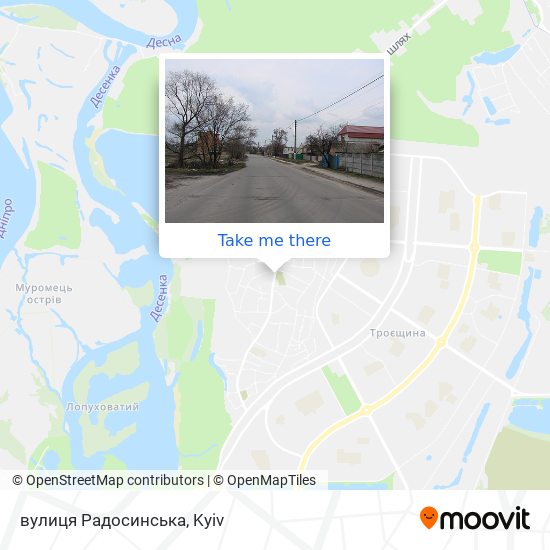 вулиця Радосинська map