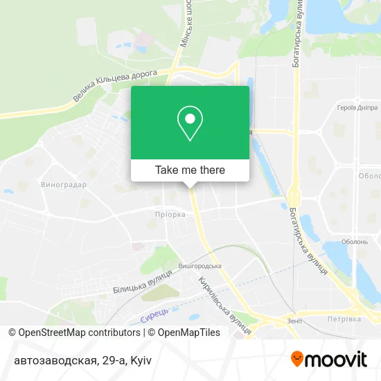 Карта автозаводская, 29-а