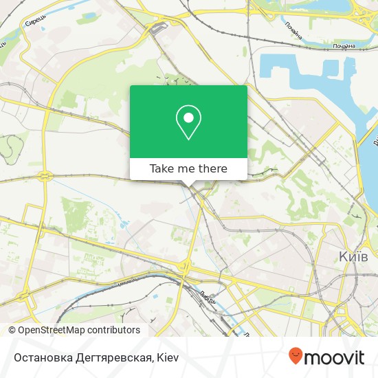 Остановка Дегтяревская map