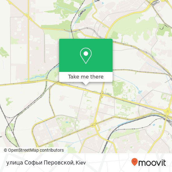 улица Софьи Перовской map
