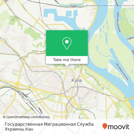 Государственная Миграционная Служба Украины map