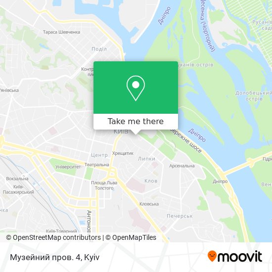 Музейний пров. 4 map