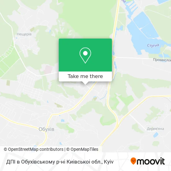 ДПI в Обухiвському р-нi Киiвськоi обл. map