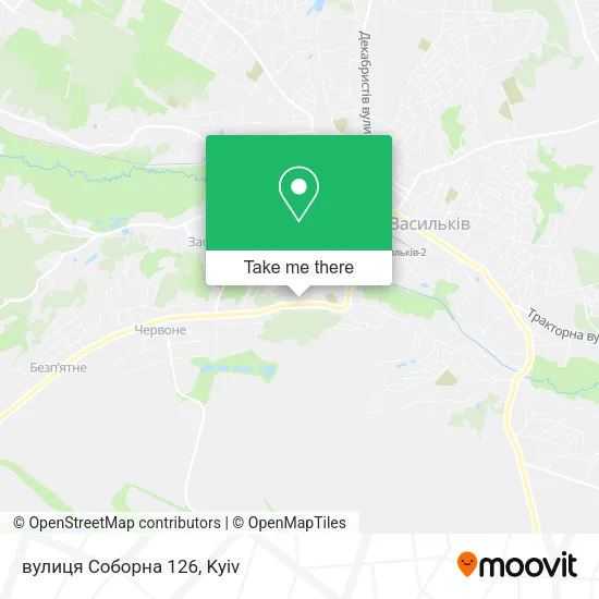 вулиця Соборна 126 map
