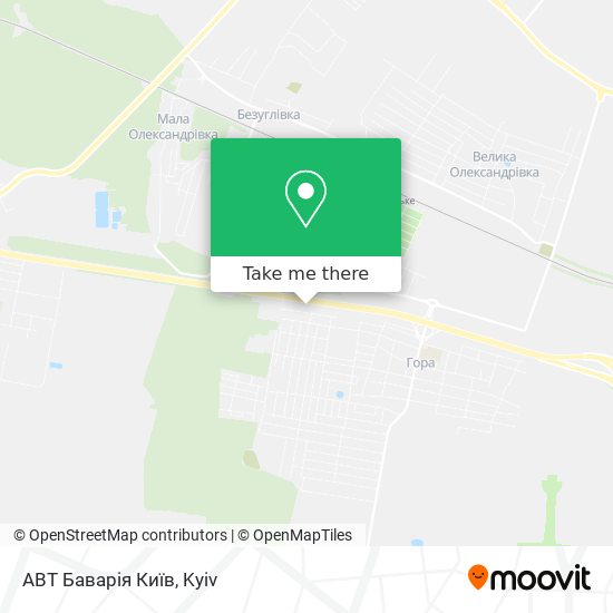 АВТ Баварія Київ map