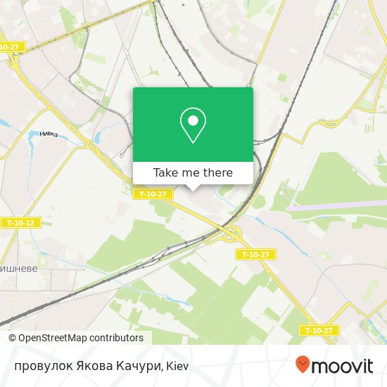 провулок Якова Качури map