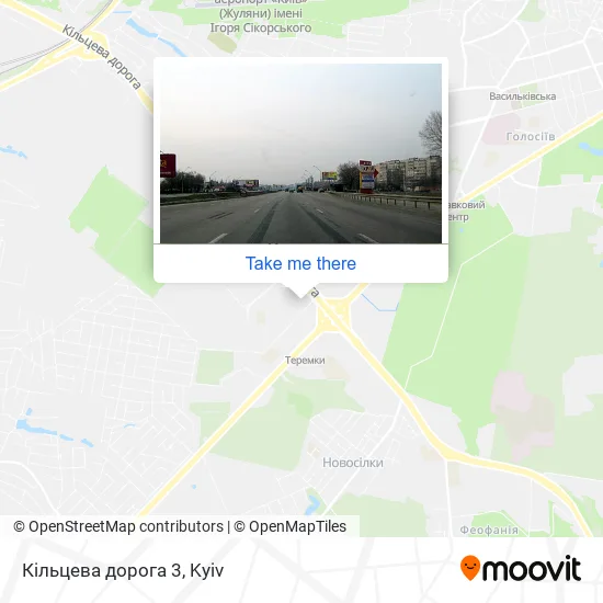 Карта Кільцева дорога 3