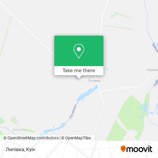 Липівка map