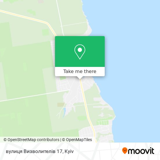 вулиця Визволителів 17 map