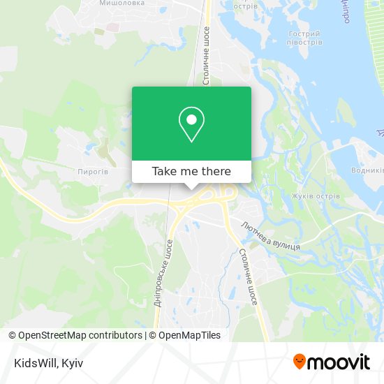 KidsWill map