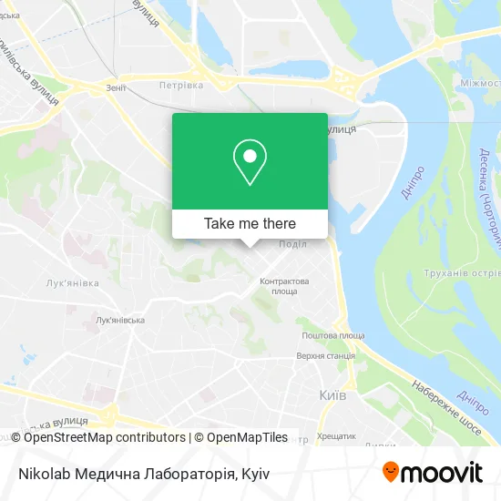 Nikolab Медична Лабораторія map