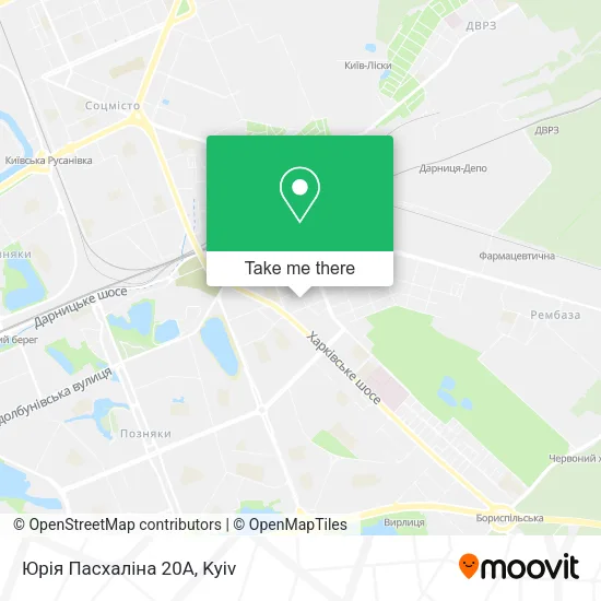 Карта Юрія Пасхаліна 20А