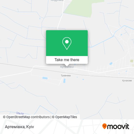 Артемівка map