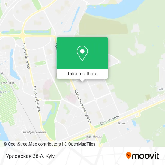 Карта Урловская 38-А