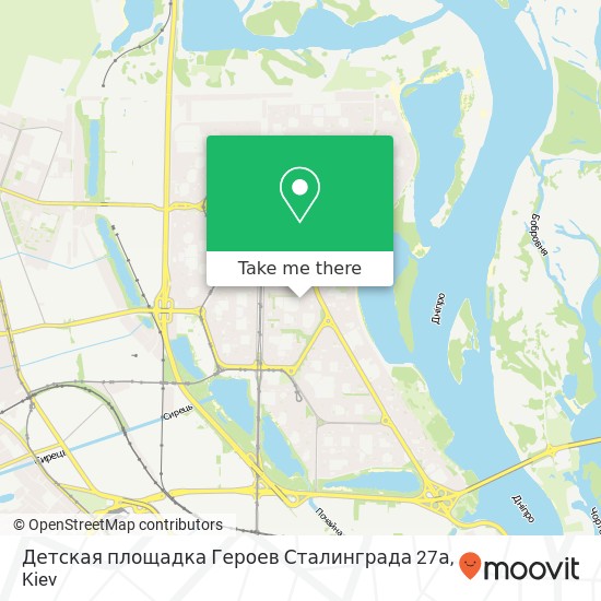 Детская площадка Героев Сталинграда 27а map