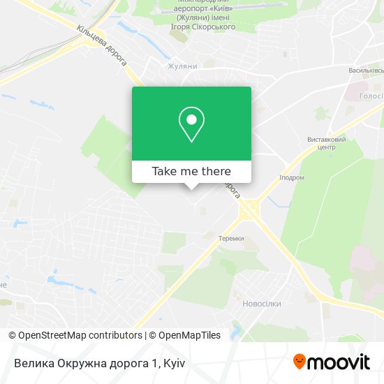 Велика Окружна дорога 1 map