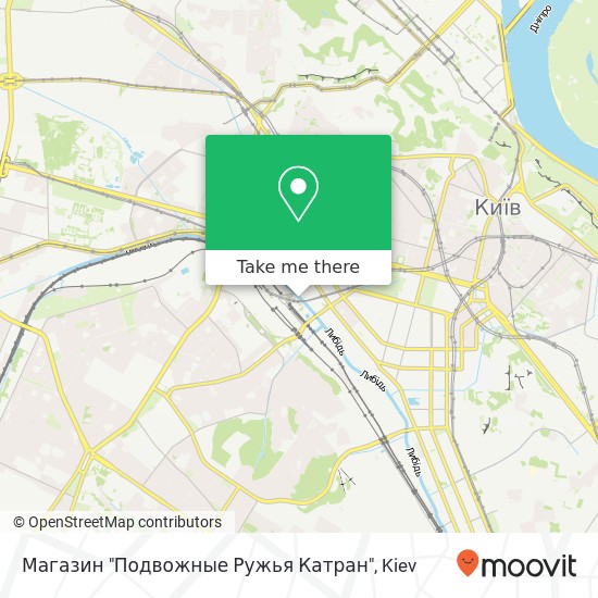 Магазин "Подвожные Ружья Катран" map