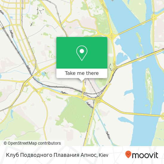 Клуб Подводного Плавания Апнос map