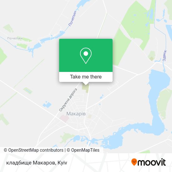 Карта кладбище Макаров