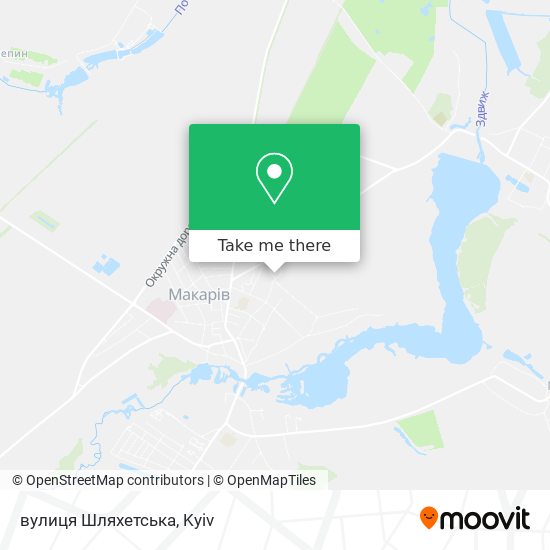 Карта вулиця Шляхетська