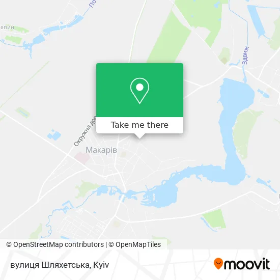 Карта вулиця Шляхетська