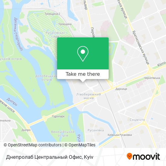 Днепролаб Центральный Офис map