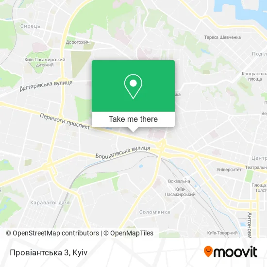 Карта Провіантська 3