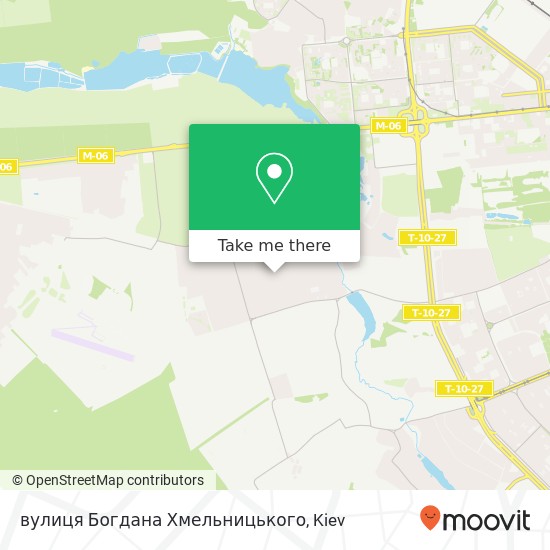 вулиця Богдана Хмельницького map