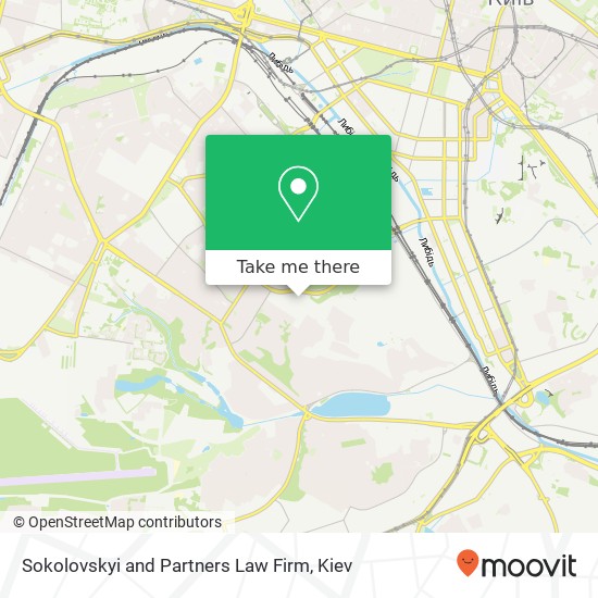 Sokolovskyi and Partners Law Firm map