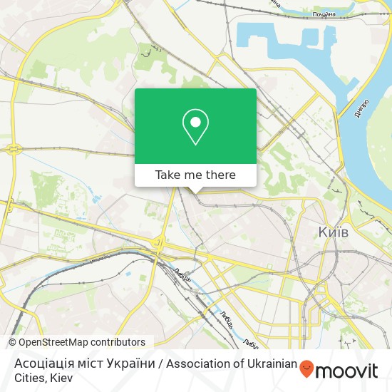 Асоціація міст України / Association of Ukrainian Cities map