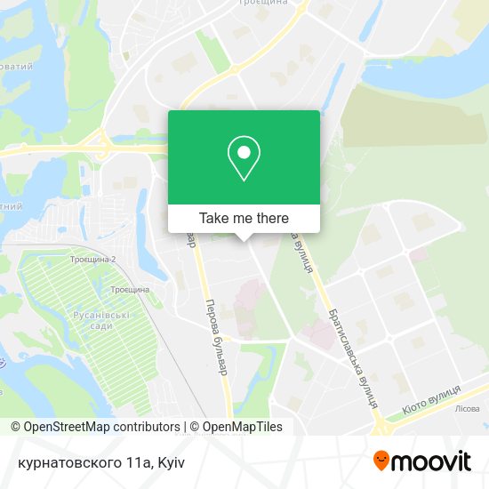 Карта курнатовского 11а