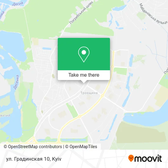 ул. Градинская 10 map