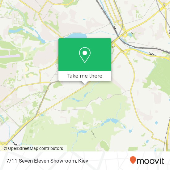 7/11 Seven Eleven Showroom map