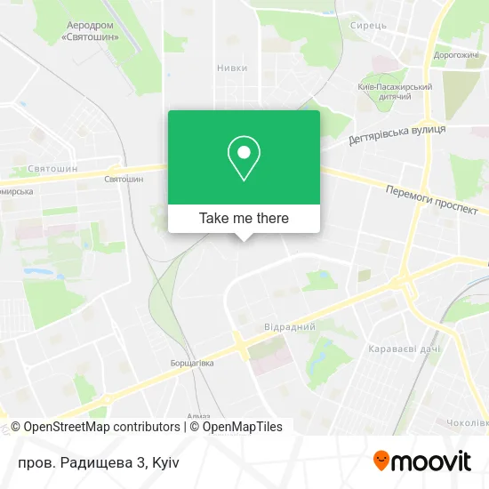 Карта пров. Радищева 3