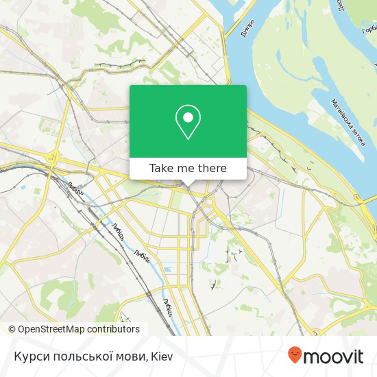 Курси польської мови map