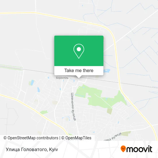 Карта Улица Головатого