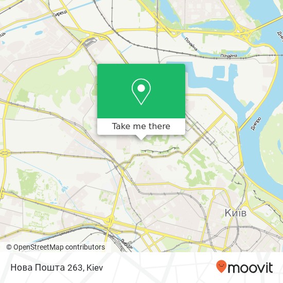 Нова Пошта 263 map