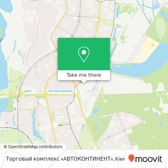 Торговый комплекс «АВТОКОНТИНЕНТ» map