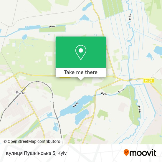 вулиця Пушкінська 5 map