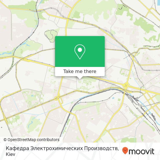 Кафедра Электрохимических Производств map