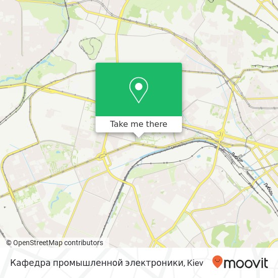 Кафедра промышленной электроники map