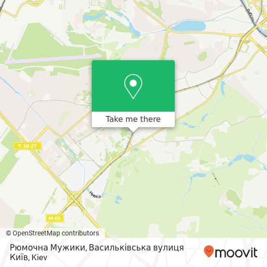 Рюмочна Мужики, Васильківська вулиця Київ map